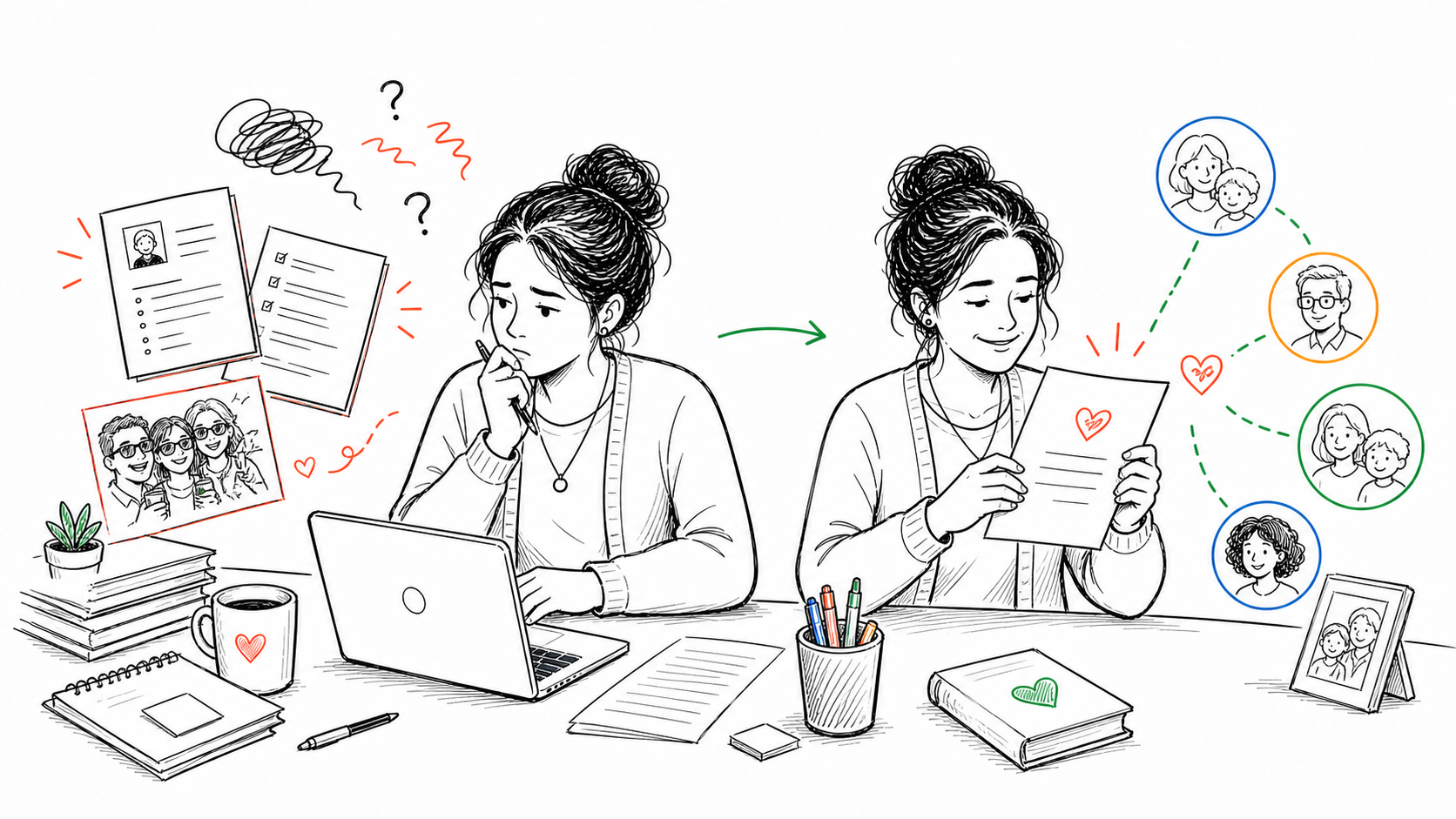 A teacher finding the right balance between a formal introduction and a warm letter that helps families feel connected