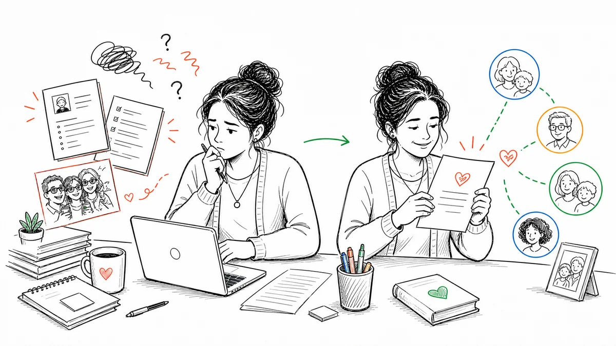 A teacher finding the right balance between a formal introduction and a warm letter that helps families feel connected